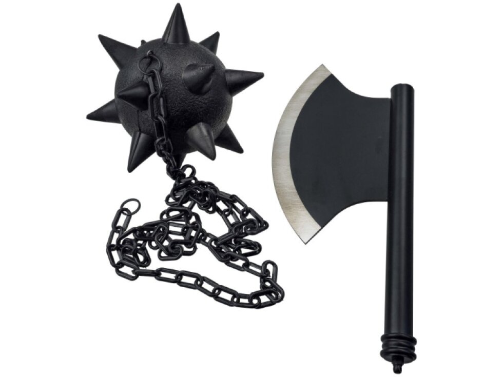 Nichirin sekera Gyomei Himejima "CHAINED FLAIL AND AXE" - Demon Slayer