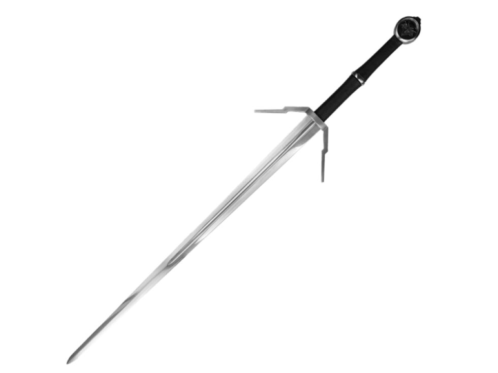 Zaklínačský střírbný meč "GRIFFIN SILVER SWORD" s pochvou - Zaklínač