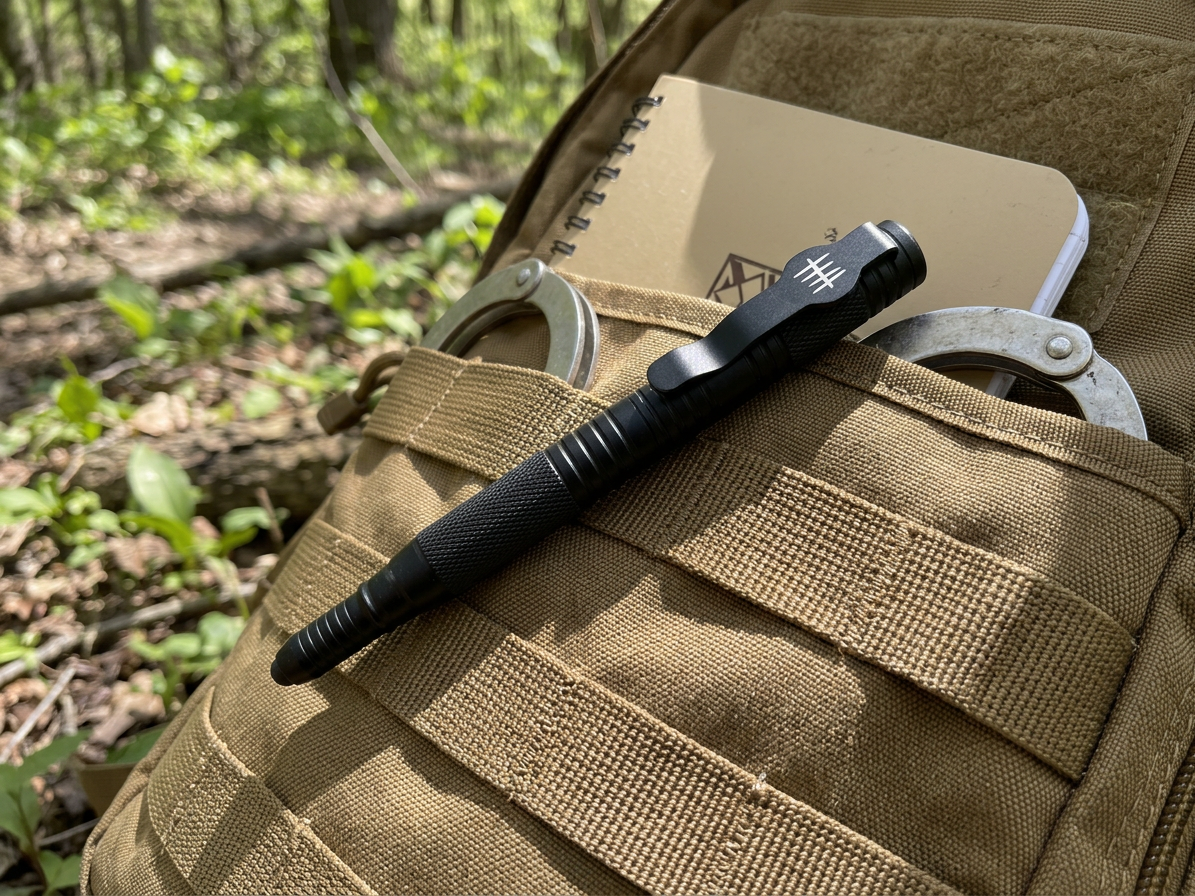 Taktické pero Halfbreed Blades "TWI-02 BLACK"