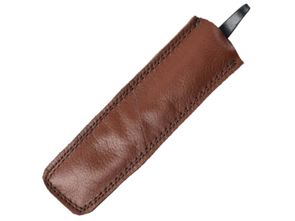 Kovaná vidlička "CAMPFORGE FORK" s koženým pouzdrem