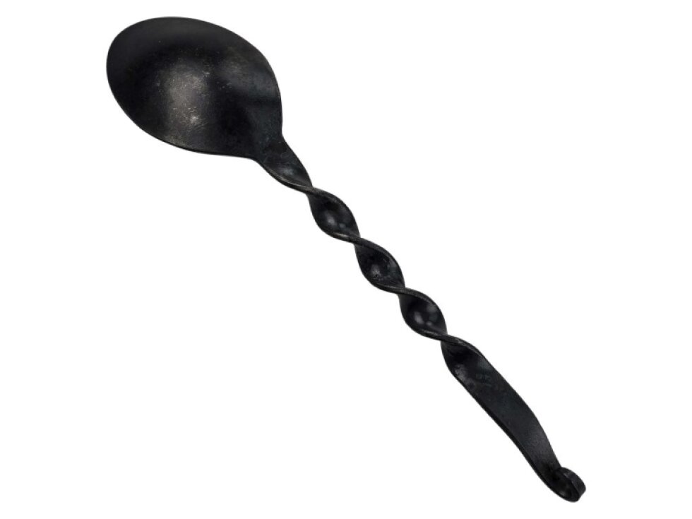 Kovaná lžíce "FORGECRAFT SPOON" s koženým pouzdrem