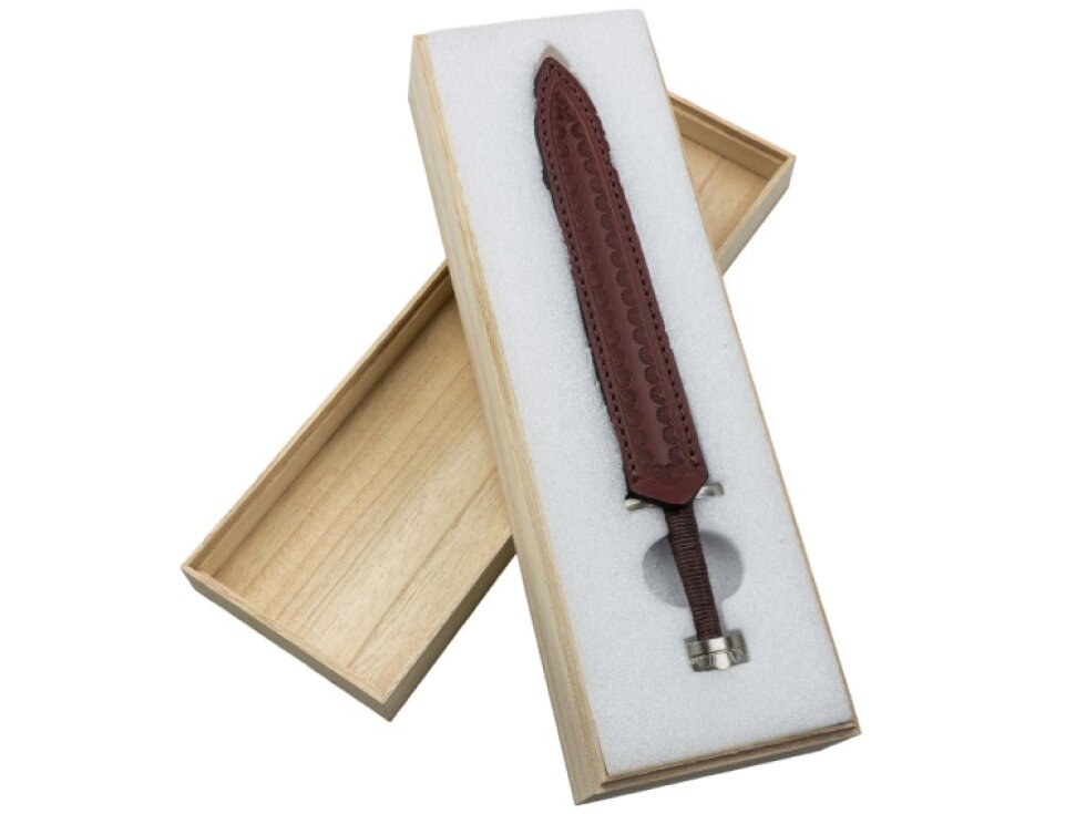 Miniatura vikingského meče "JARL'S BLADE" se stojánkem