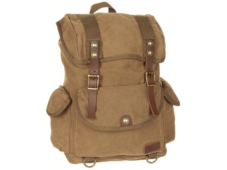 Plátěný batoh "PURE TRASH 25L" Vintage