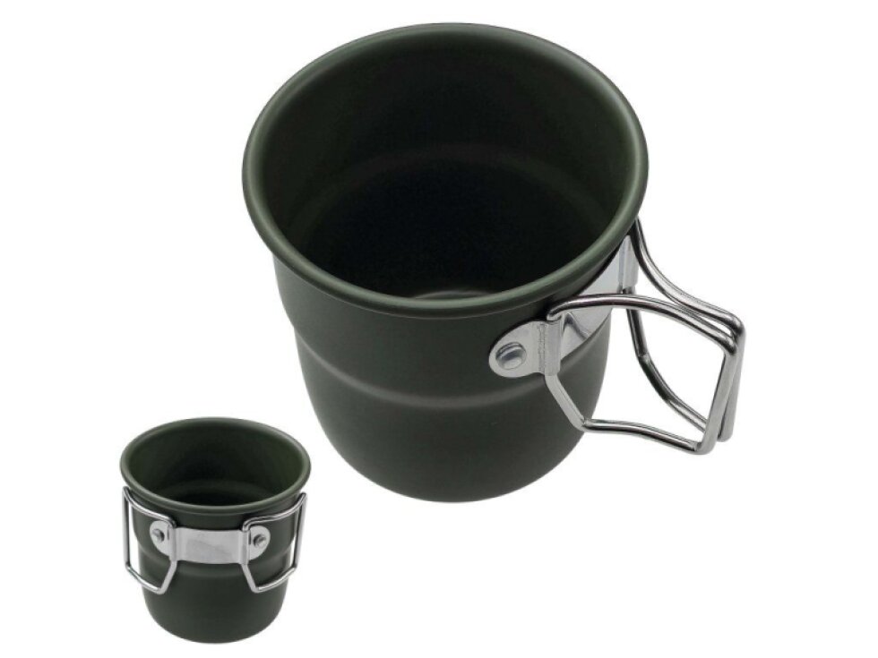 Malý hliníkový hrnek "ARMY MUG"