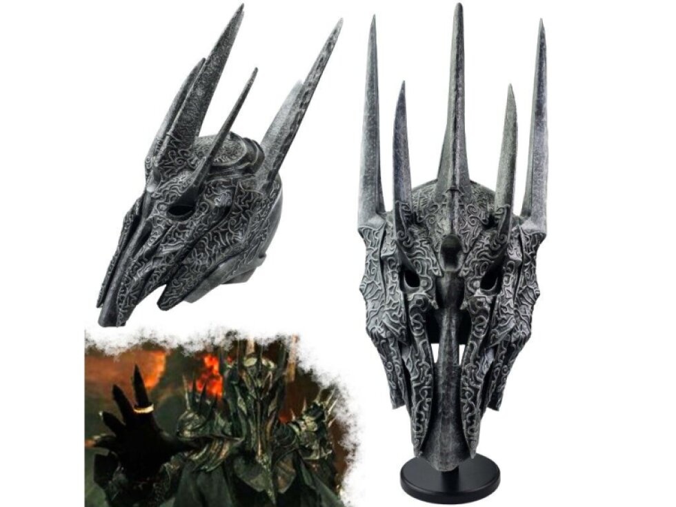 Velká helma Saurona "THE LORD OF THE RINGS" - Pán Prstenů