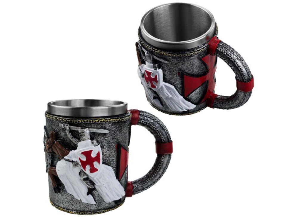 Templářský hrnek "MIGHTY TEMPLAR MUG"