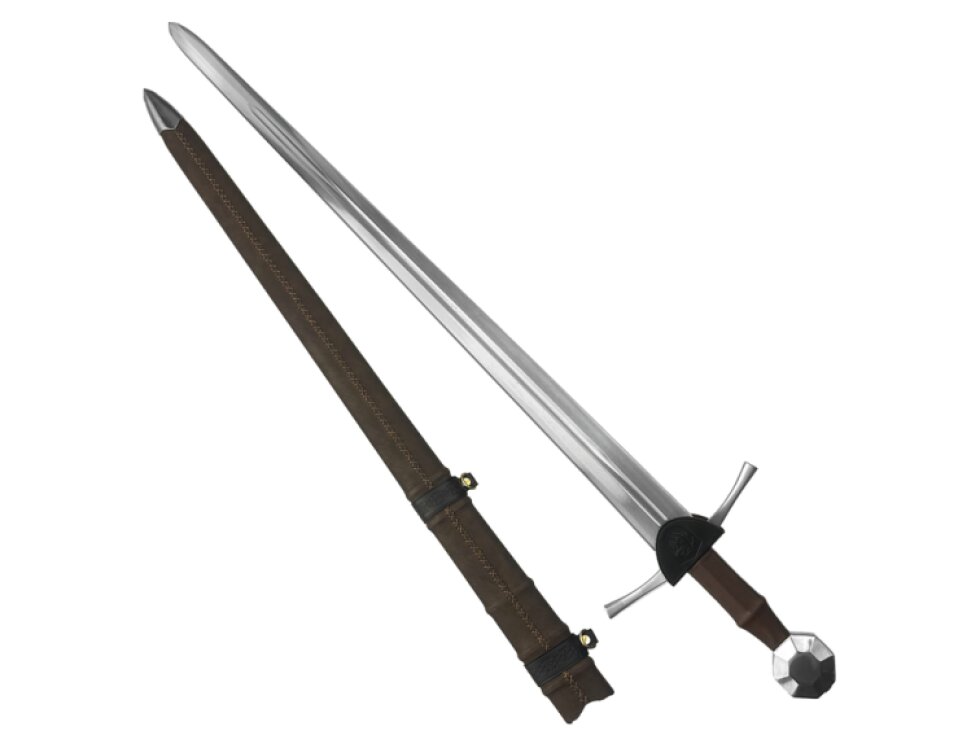 Ostrý jednoruční meč "LION INFANTRY SWORD" s pochvou
