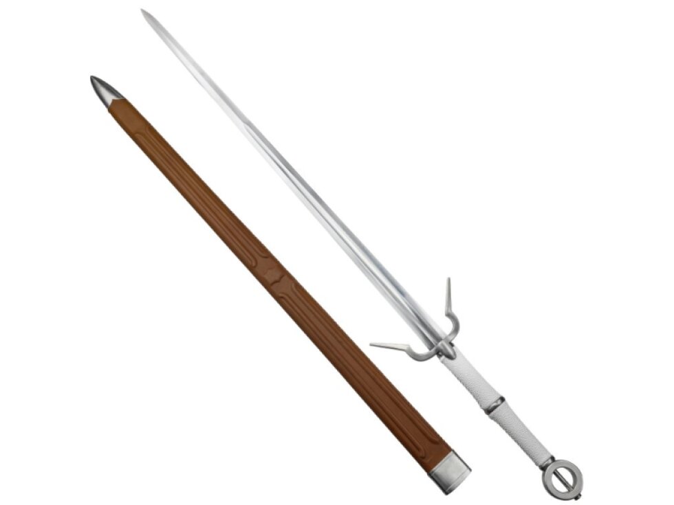 Ostrý ocelý meč Ciri "THE SWALLOW" - Zaklínač