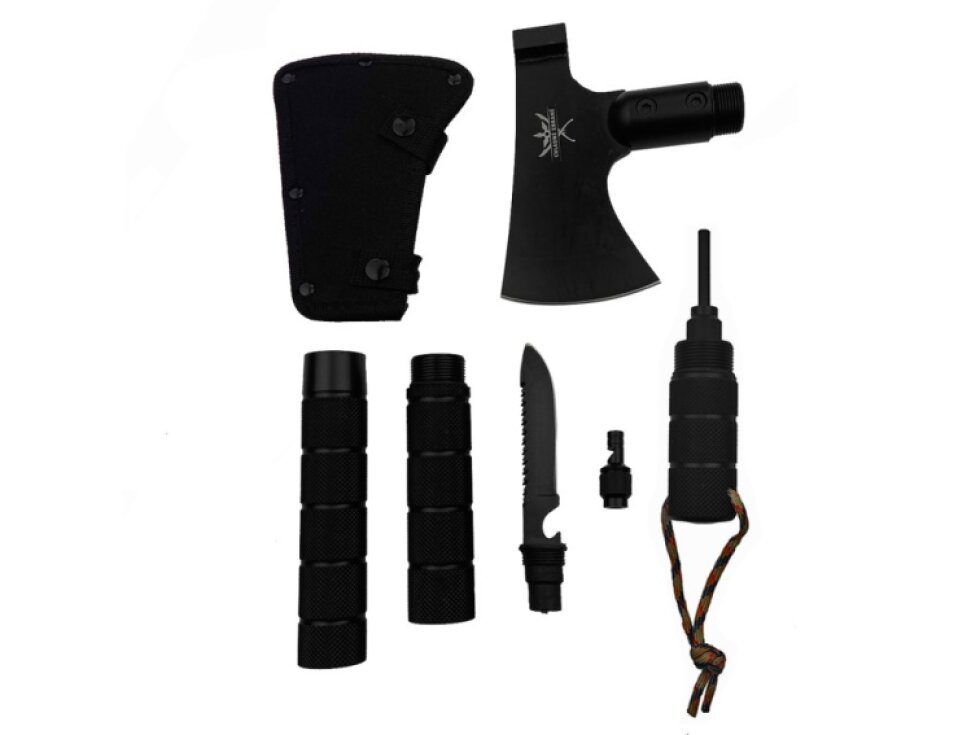 Outdoorová sekera "CAMPING MASTER" 10in1!