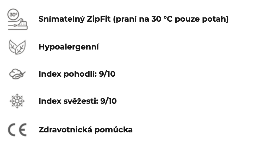 Pěnová matrace Dorelan Kristal