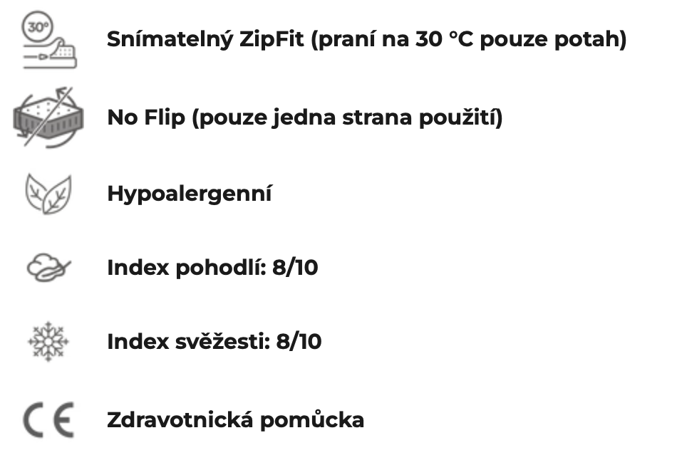 Pěnová matrace Dorelan ReEvolution
