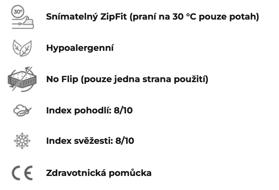 Pěnová matrace Dorelan Evoke