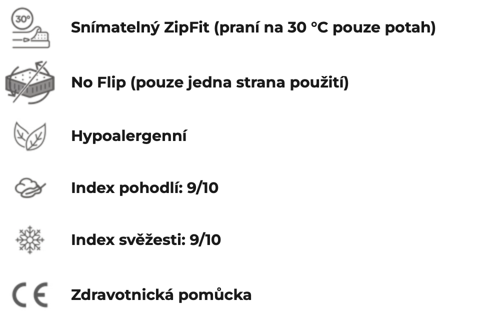 Pěnová matrace Dorelan Origin