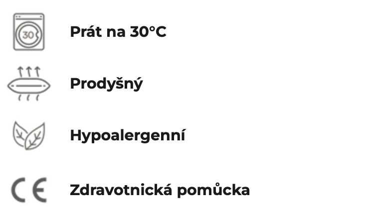 Zdravotní polštář Dorelan Turchese