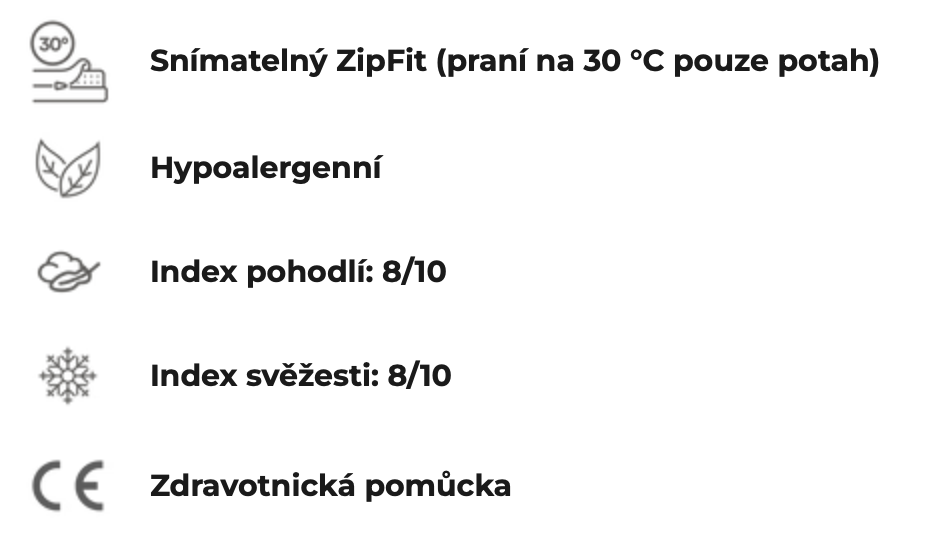 Pěnová matrace Dorelan Nube
