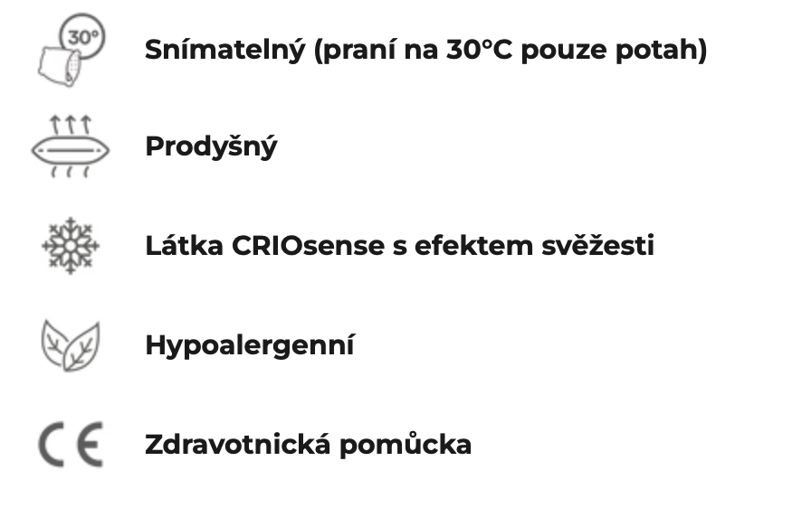 Zdravotní polštář Dorelan ReGeneration