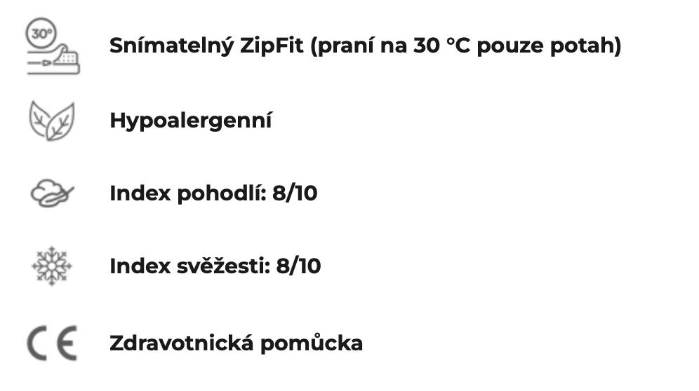 Pružinová matrace Dorelan Regal