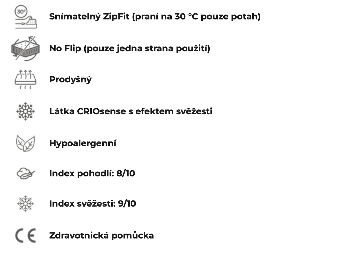 Pěnová matrace Dorelan ReGeneration