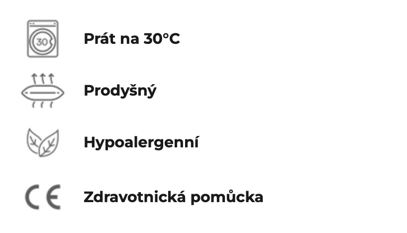 Zdravotní polštář Dorelan Flair HD