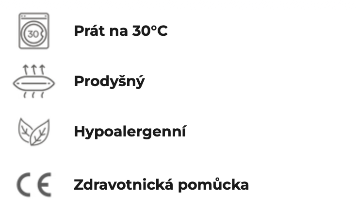 Zdravotní polštář Dorelan Sense