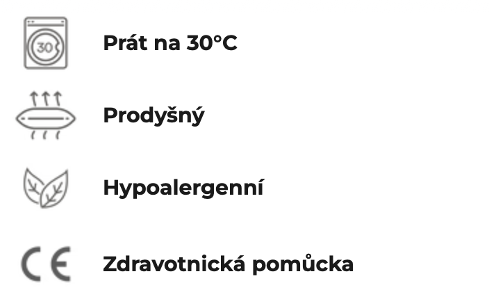 Zdravotní anatomický polštář Dorelan Balance