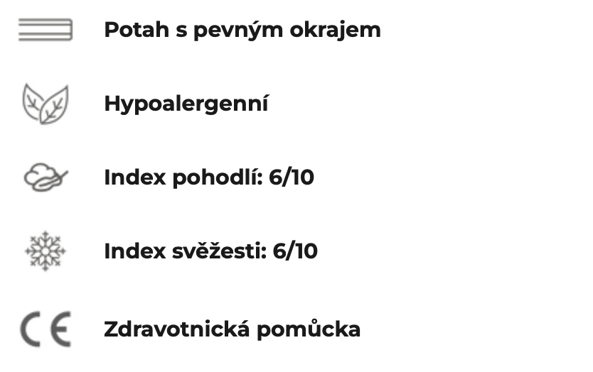 Pružinová matrace Dorelan Grace