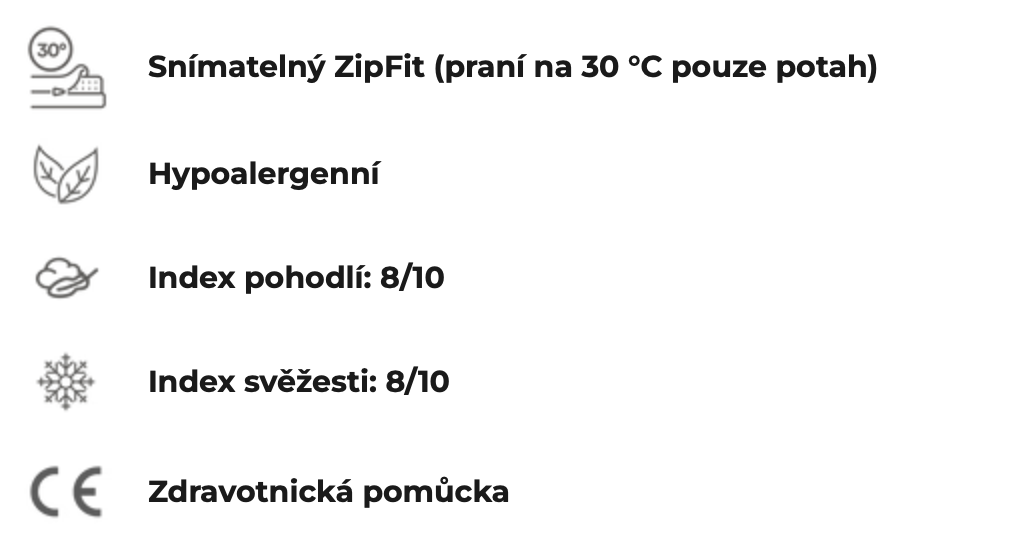 Hybridní matrace Dorelan Levant