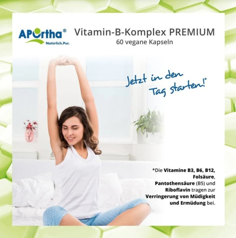 Aportha Vitamin B Complex PREMIUM - 60 kapslí
