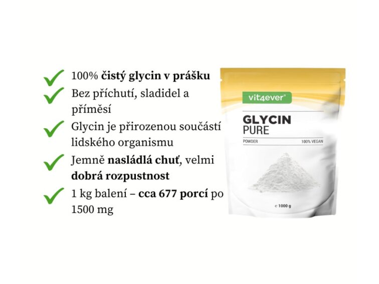 Vit4ever Glycin Pure 1000 g