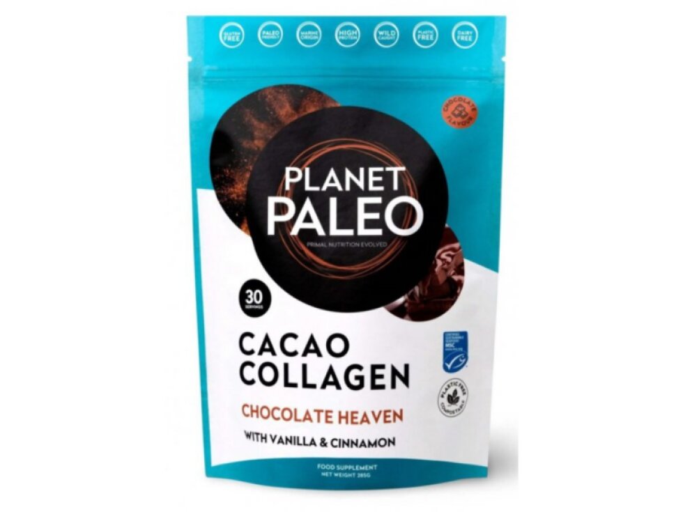 PLANET PALEO Cacao Collagen - Mořský kolagen s čokoládou 285 g