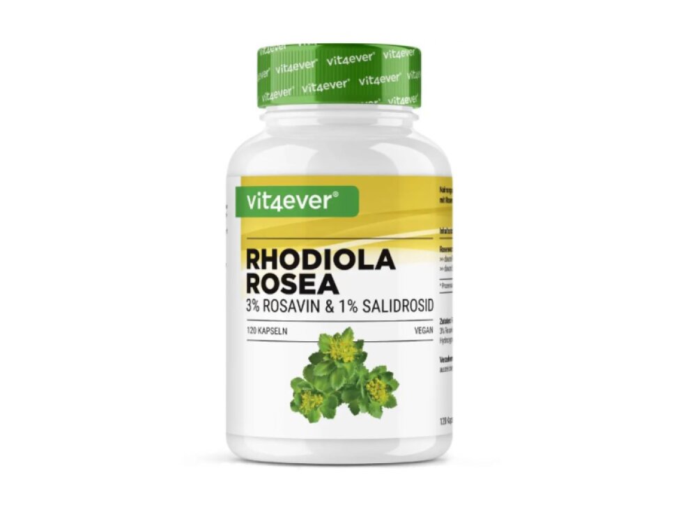 Vit4ever Rhodiola Rosea 500 mg, 120 kapslí