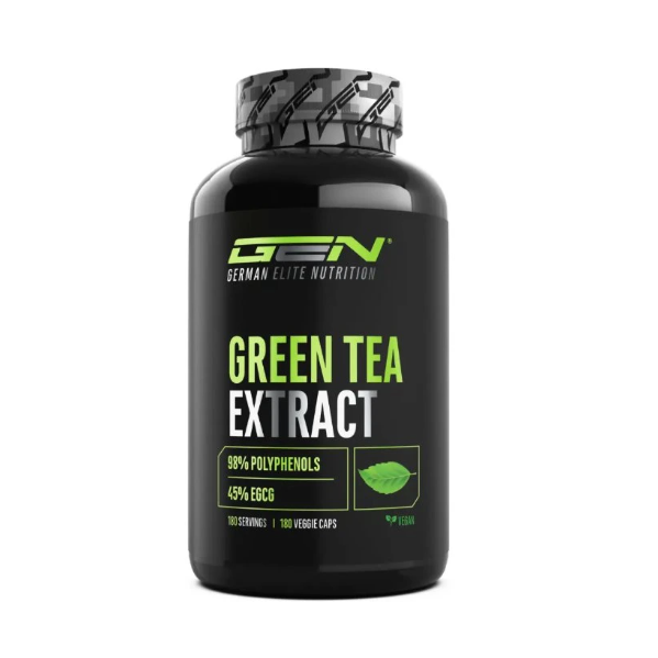 GEN Green Tea, Extrakt zo zeleného čaju - 180 vegánskych kapsúl