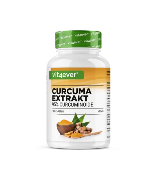 Vit4ever Kurkuma Intenso extrakt 180 kapsúl