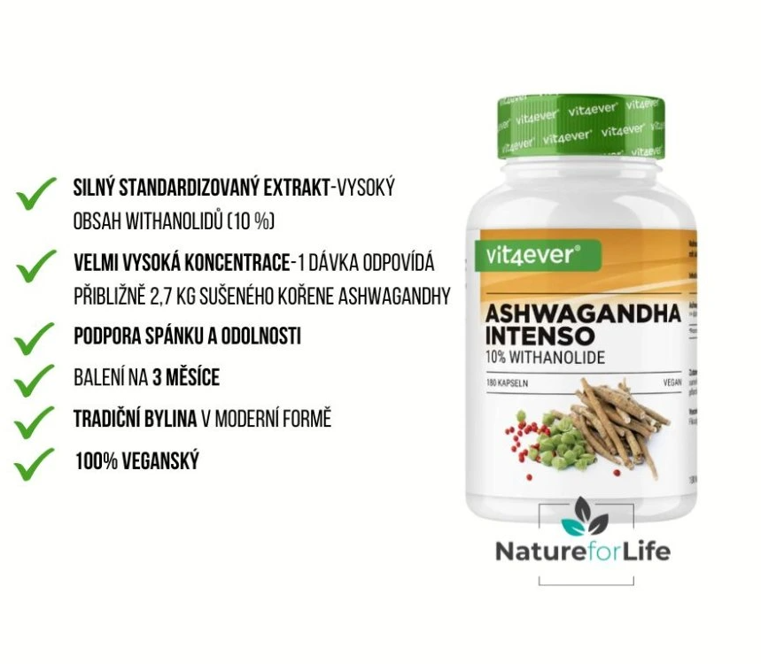 Přírodní balíček na energii a únavu – Energy Balance