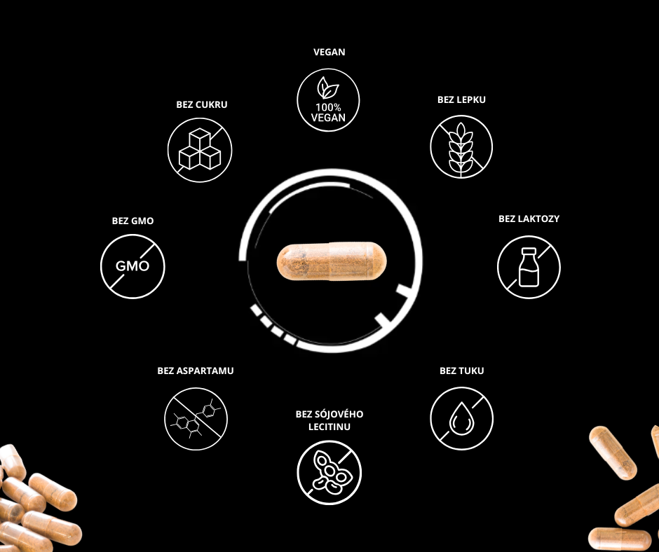 GEN Premium Enzyme Complex, 120 kapslí