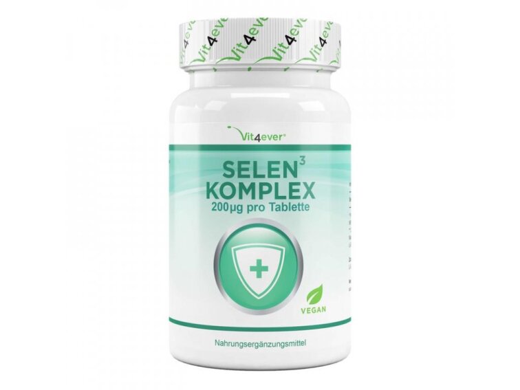 Vit4ever Selen Komplex, 200 µg, 365 tablet