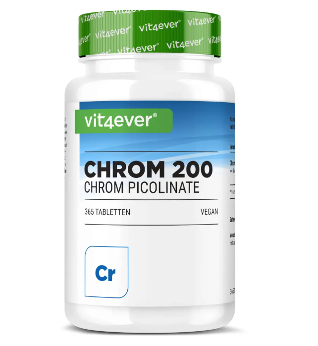 Vit4ever Chrom 200 mcg, 365 tabliet
