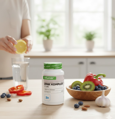 Vit4ever Zink Komplex, Zinek se 3 bioaktivními formami, 25 mg, 365 tablet