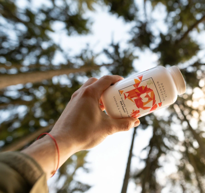 BrainMax Draslík Magnesium - Draslík citrát + Hořčík malát, 200 rostlinných kapslí