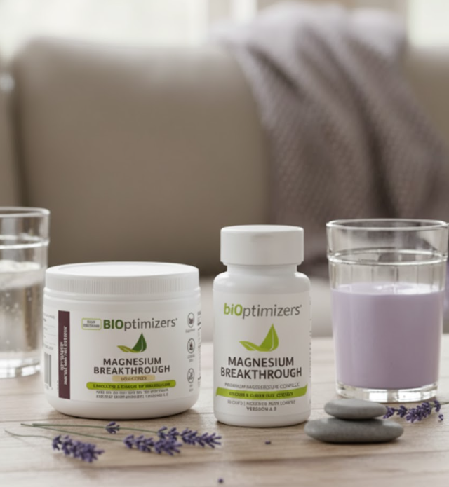 BiOptimizers Magnesium Breakthrough - prémiový komplex horčíka v prášku (bez príchute) 117 g