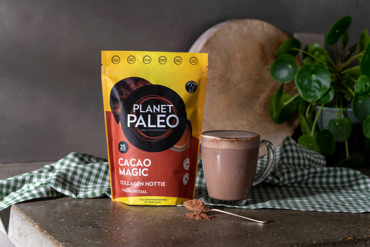 PLANET PALEO Cacao Magic - Kolagenový nápoj horká čokoláda 264 g