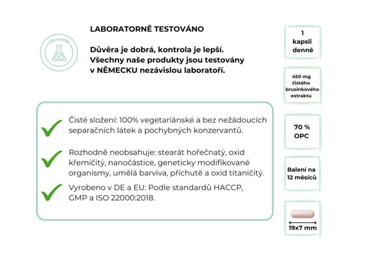 Vit4ever OPC extrakt z hroznových jadérek s vitamínem C, 365 kapslí