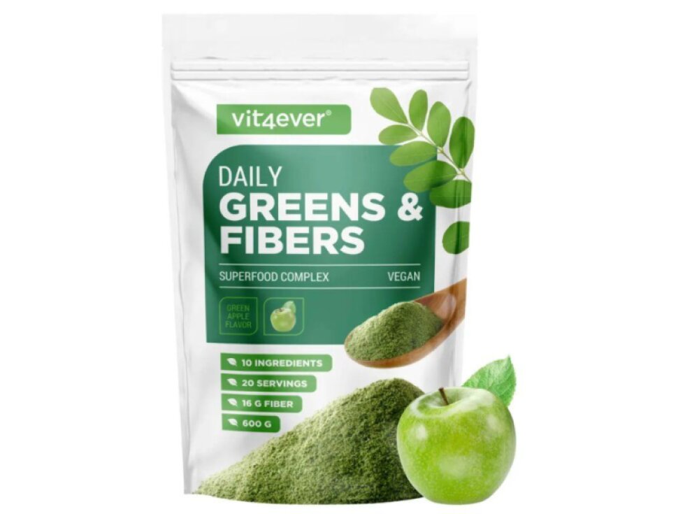 Vit4ever Daily Greens & Fibers, 600 g