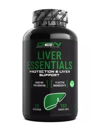 GEN Liver Essentials – komplexní podpora jater, 180 kapslí