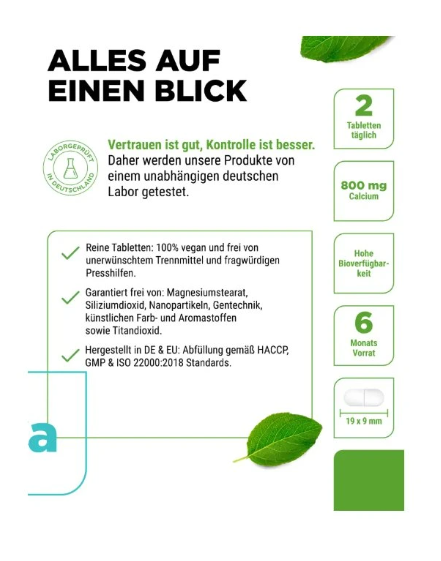 Vit4ever Vápník 800 mg - 240 tablet