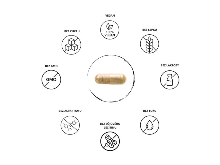 GEN Ashwagandha Shoden - 60 kapslí