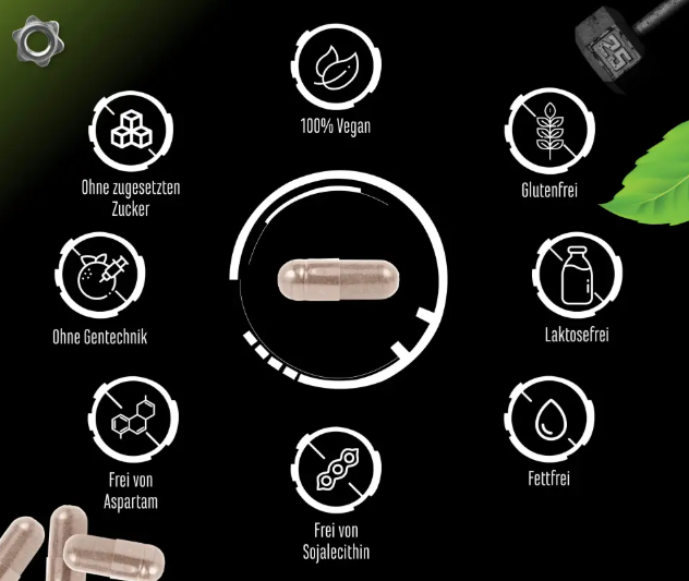 GEN Green Tea, Extrakt zo zeleného čaju - 180 vegánskych kapsúl