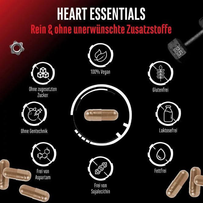 GEN Heart Essentials, ochrana a podpora srdce, 120 kapslí