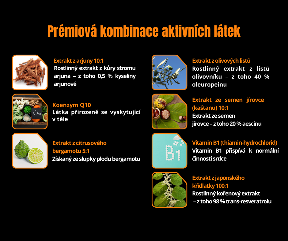 GEN Heart Essentials - rostlinný komplex pro každodenní péči o srdce, 120 kapslí