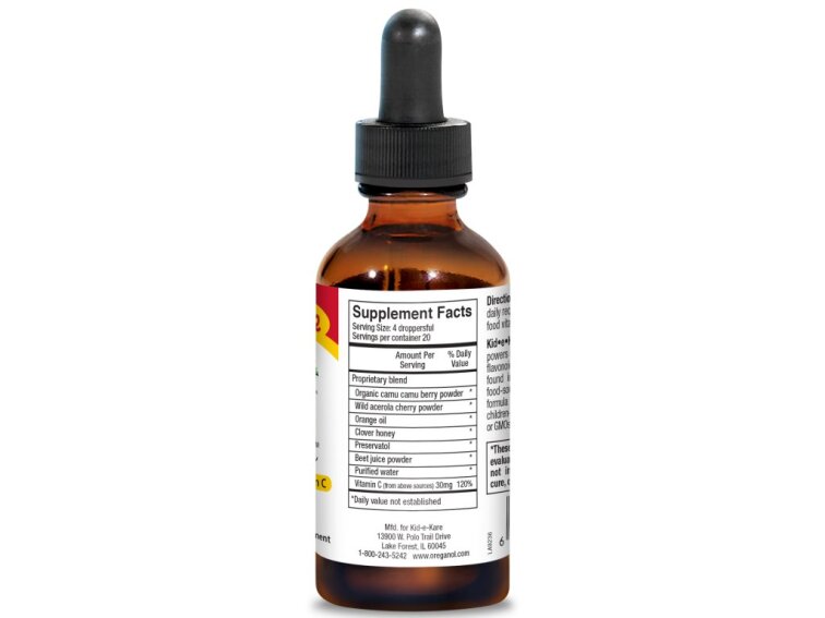 NORTH AMERICAN HERB & SPICE - Tekutý vitamín C pre deti - KIDS-C Plus